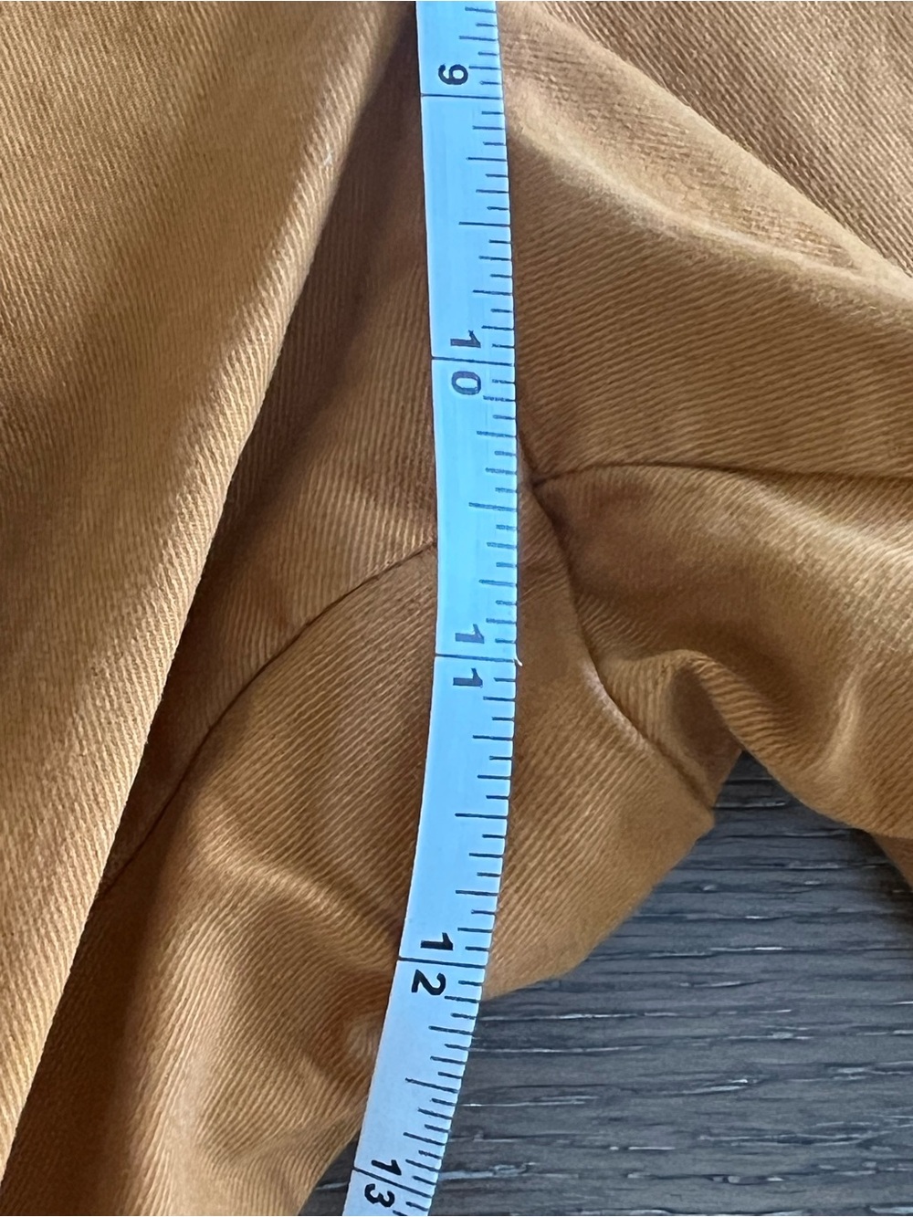Old Navy Mid-Rise Pixie Chino Utility Pants Sunflower Gold Size 8 Tall - Picture 8 of 10
